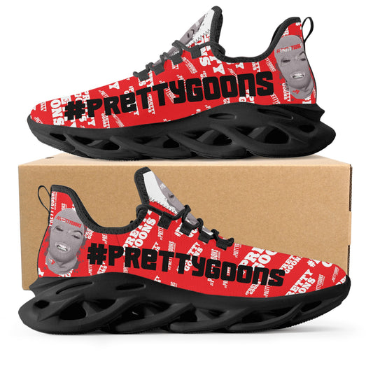Pretty Goons Alpha 1 Men's Flex Control Sneakers (Red Camo)