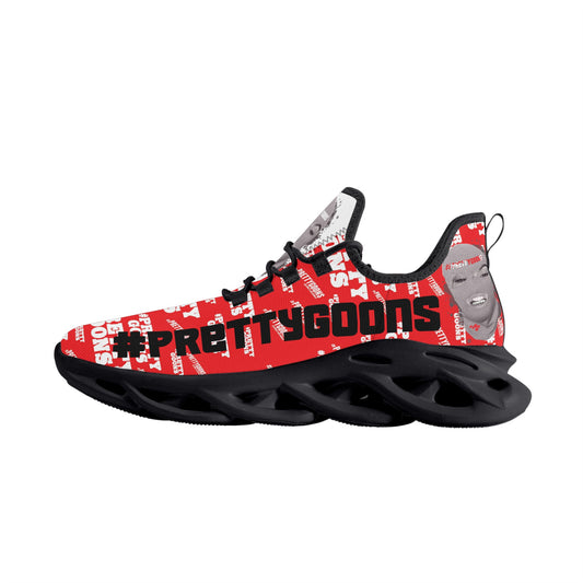 Pretty Goons Alpha 1 Men's Flex Control Sneakers (Red Camo)
