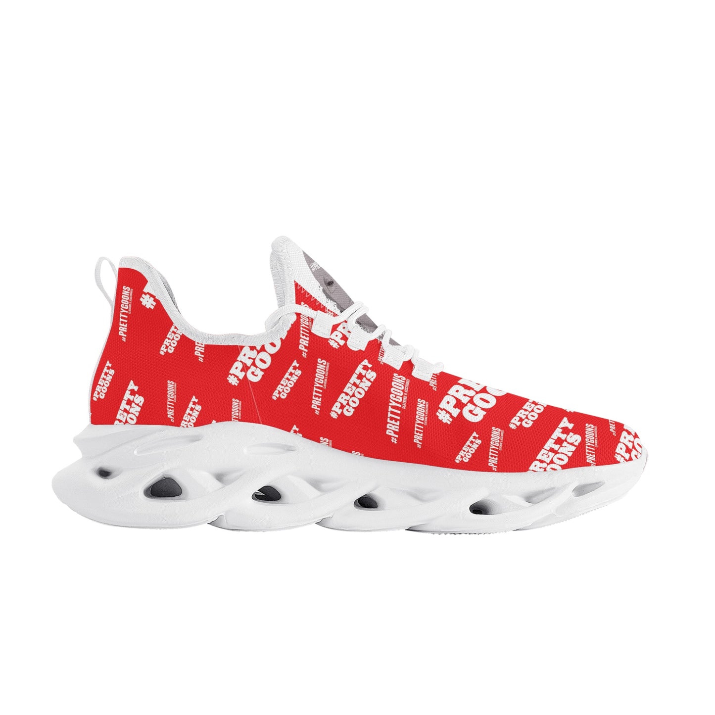 Pretty Goons Alpha 1 Men's Flex Control Sneakers (Red Camo)