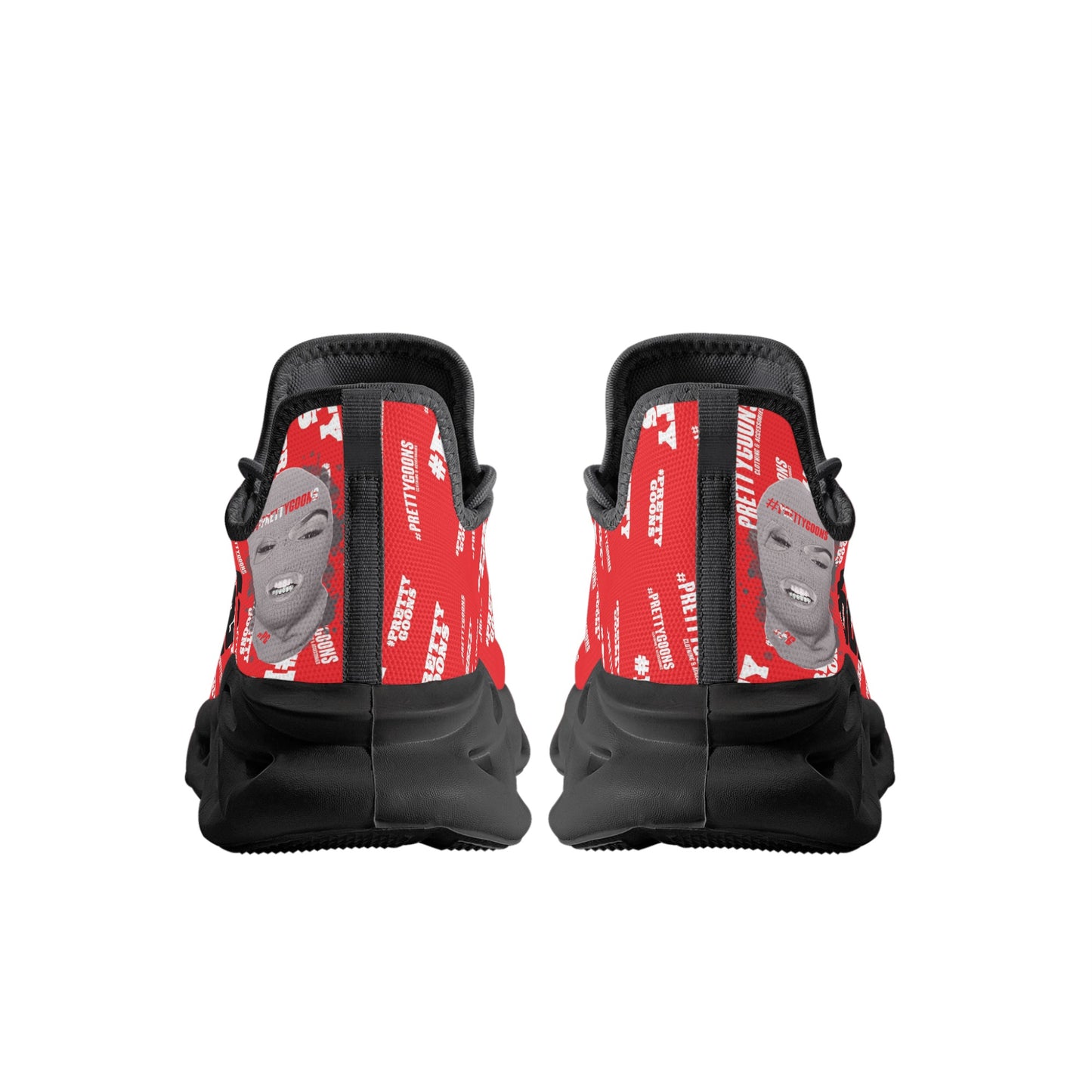 Pretty Goons Alpha 1 Men's Flex Control Sneakers (Red Camo)