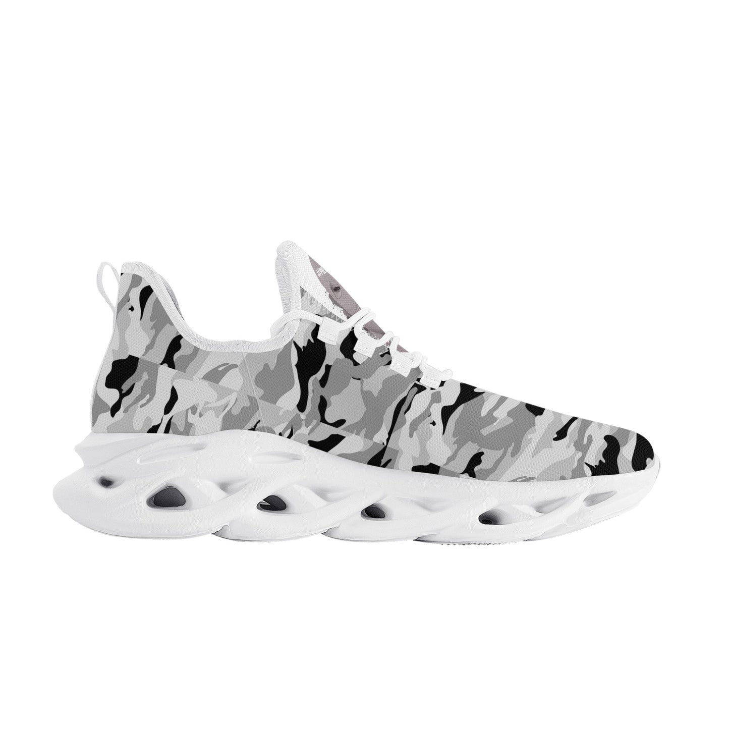 Pretty Goons Alpha 1 Men's Flex Control Sneakers Black/White Camo