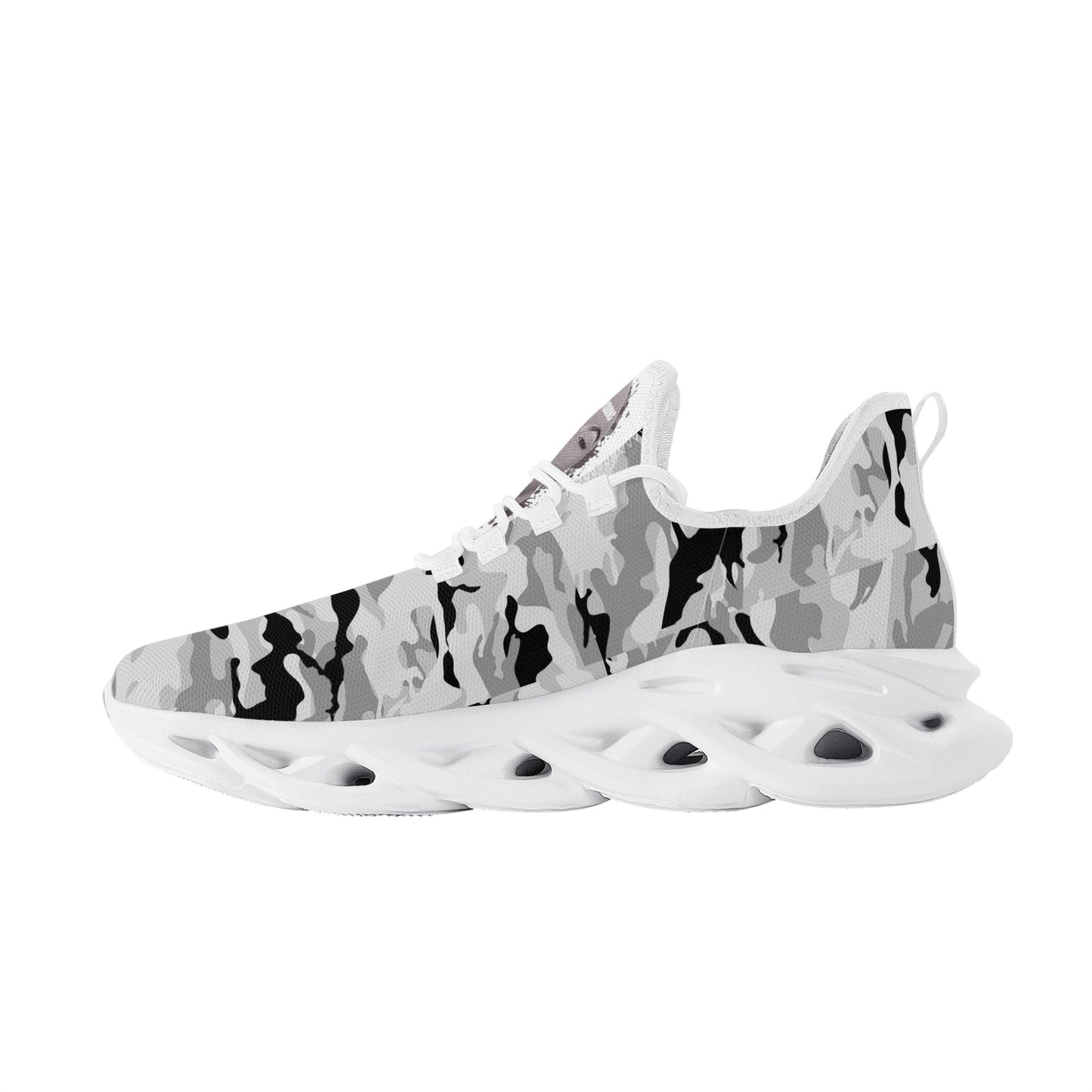 Pretty Goons Alpha 1 Men's Flex Control Sneakers Black/White Camo