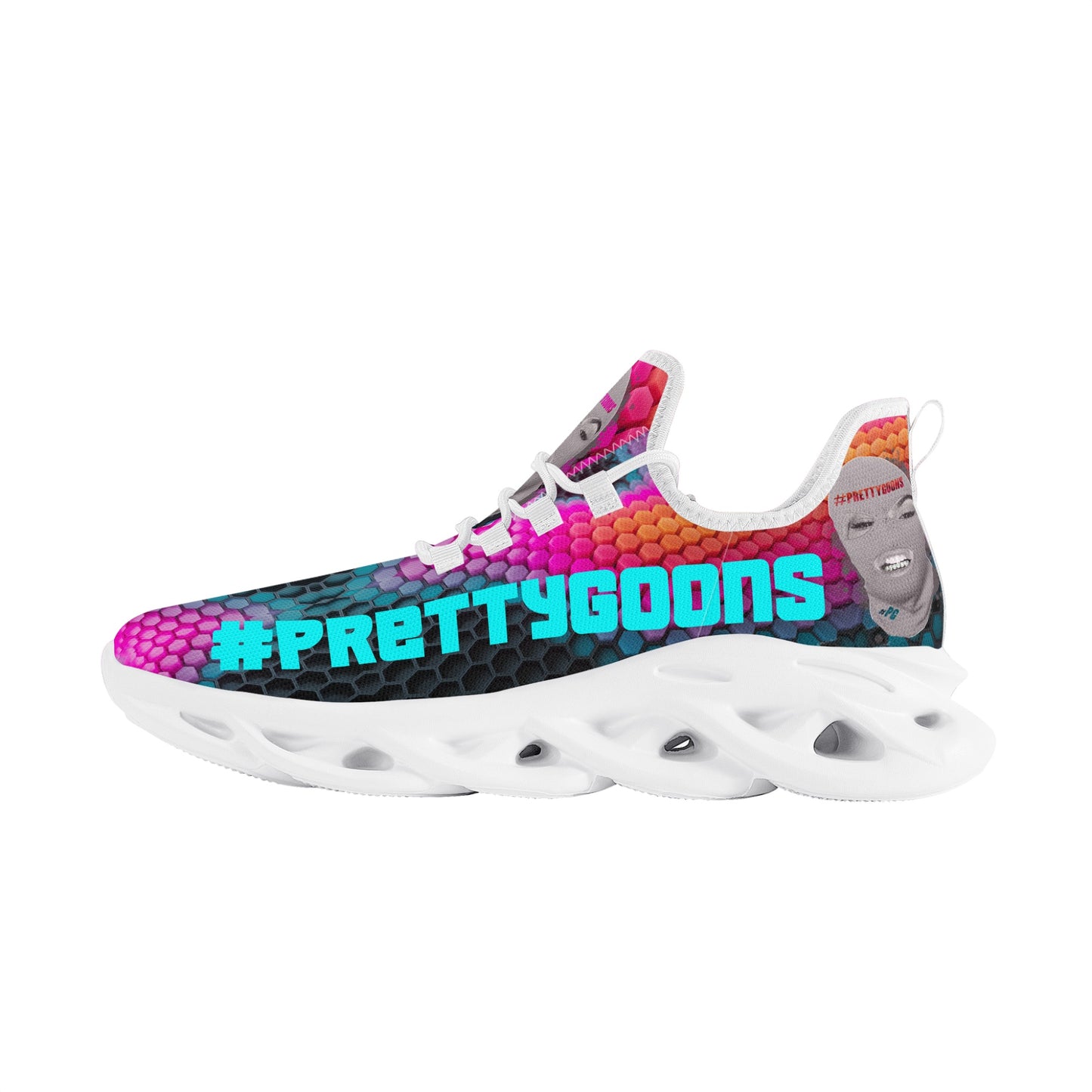 Pretty Goons Alpha 1 Men's Flex Control Sneakers Various Colored Future Tech