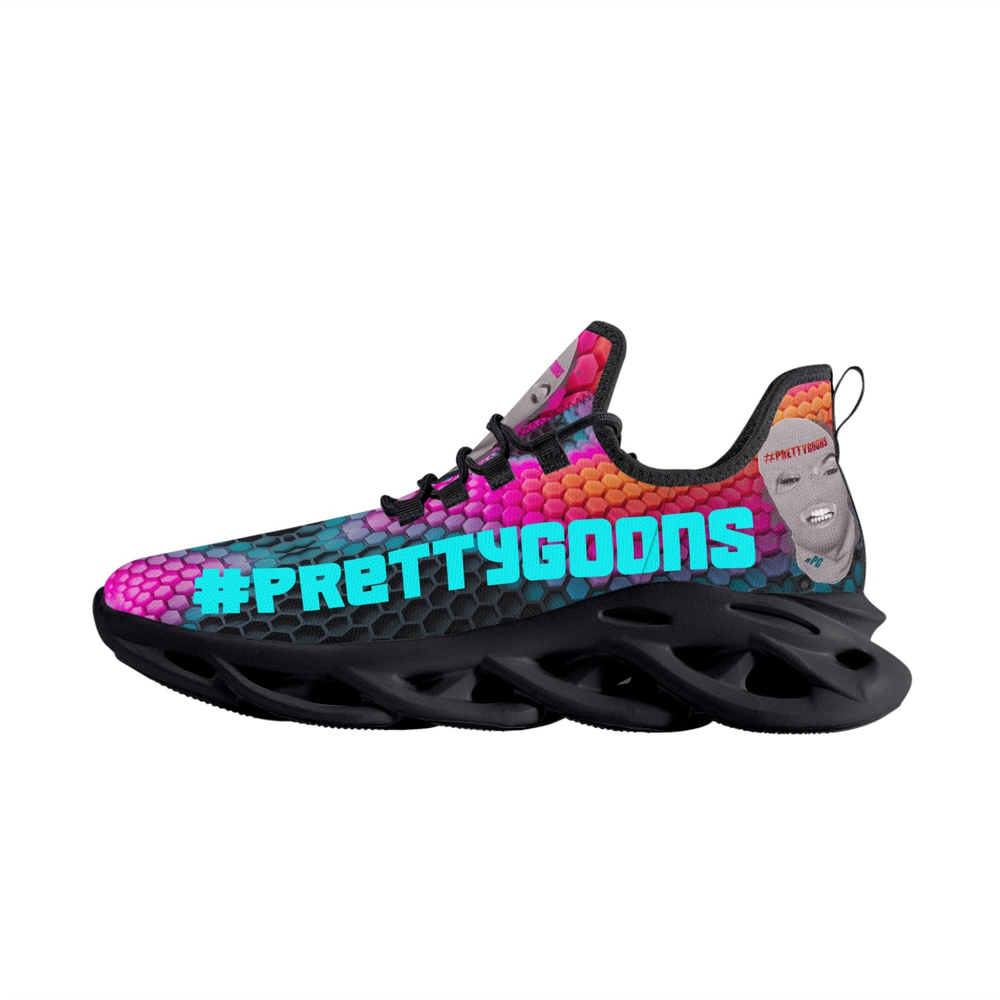 Pretty Goons Alpha 1 Men's Flex Control Sneakers Various Colored Future Tech