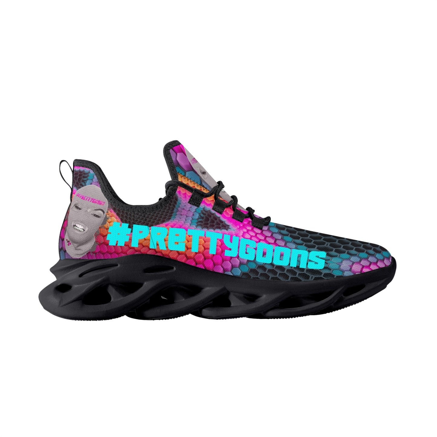 Pretty Goons Alpha 1 Men's Flex Control Sneakers Various Colored Future Tech