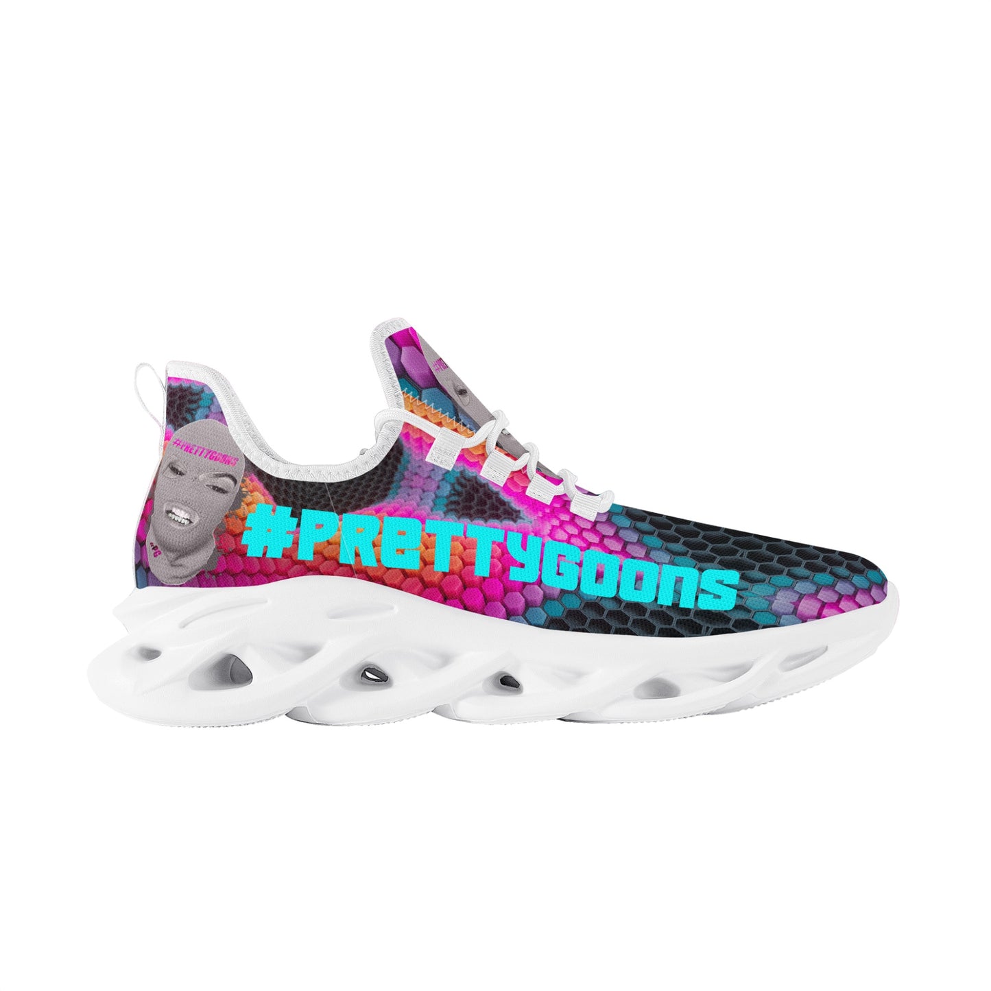 Pretty Goons Alpha 1 Men's Flex Control Sneakers Various Colored Future Tech