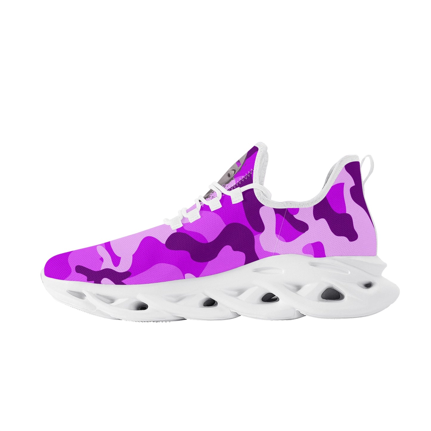 Pretty Goons Alpha 1 Women's Flex Control Sneakers (Purple Camo)