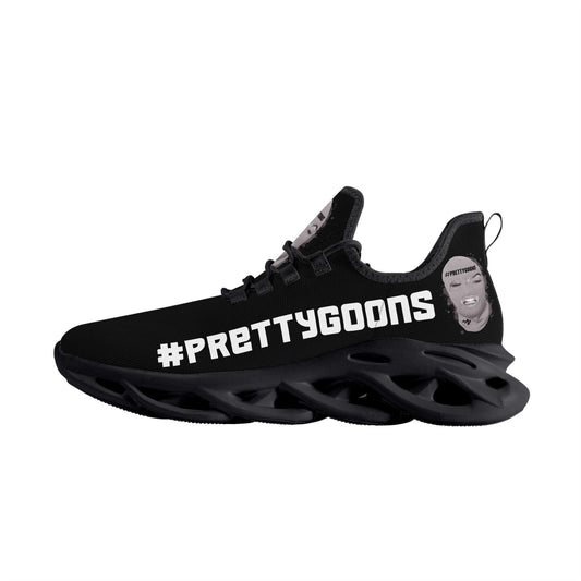 Pretty Goons Alpha Women's Flex Control Sneakers (Black?White/Grey Camo)