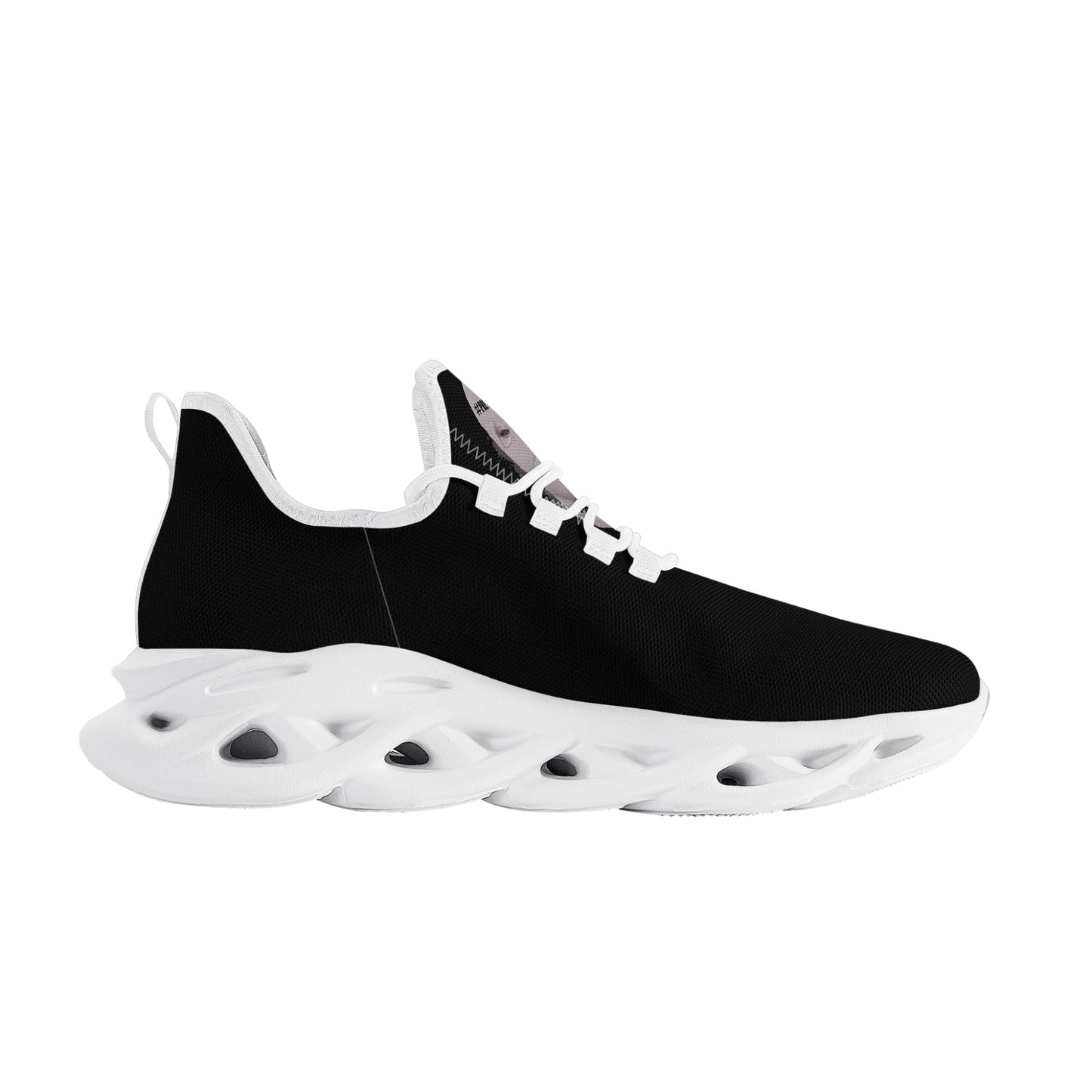 Pretty Goons Alpha 1 Men's Flex Control Sneakers (Black/White)