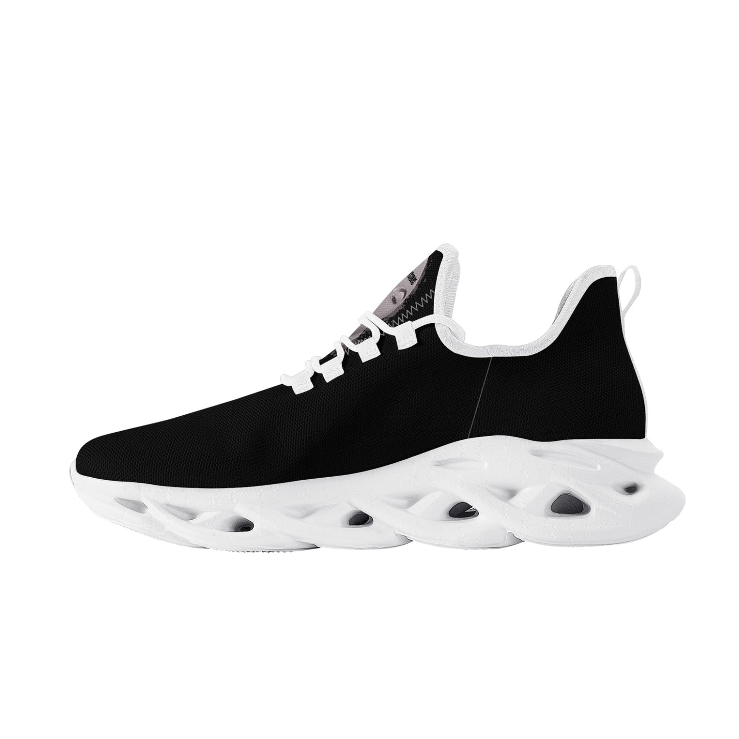 Pretty Goons Alpha 1 Men's Flex Control Sneakers (Black/White)