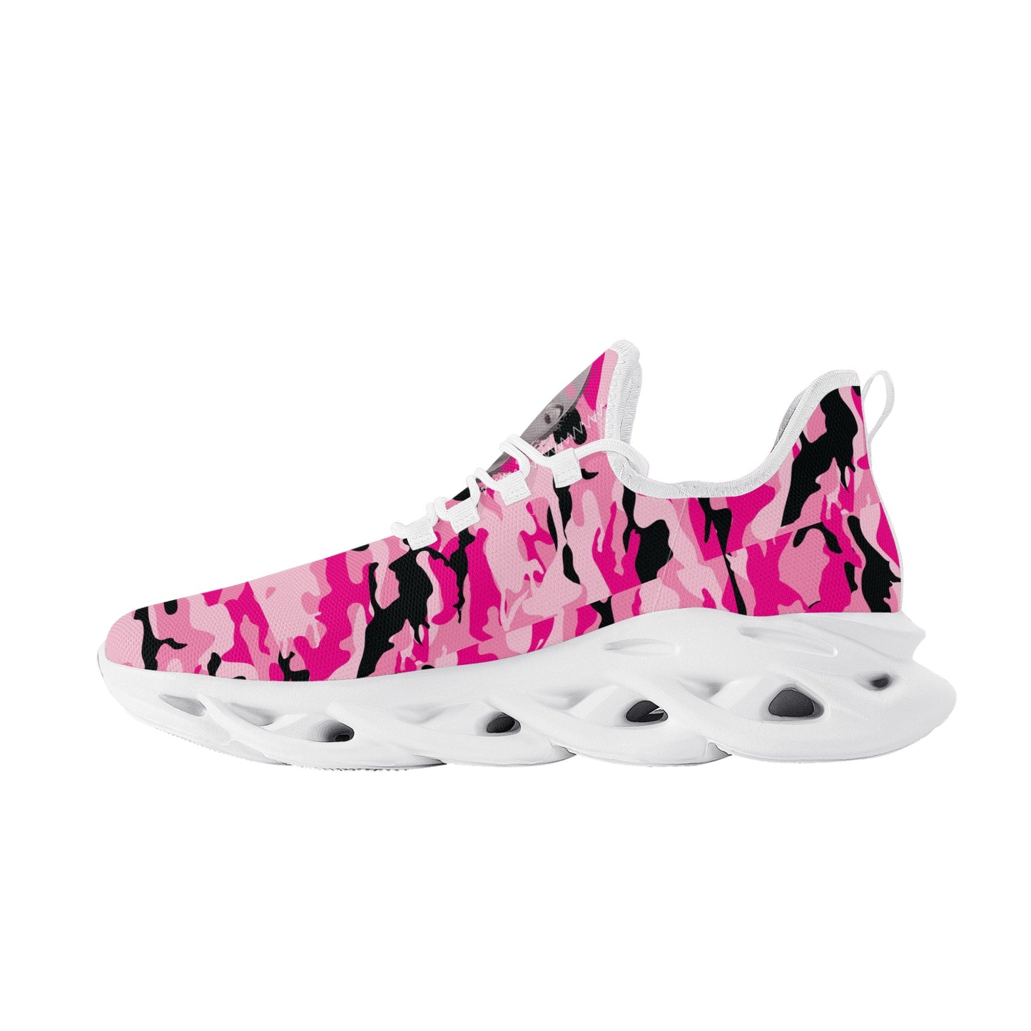 Pretty Goons Alpha 1 Women's Flex Control Sneakers (Pink Camo)