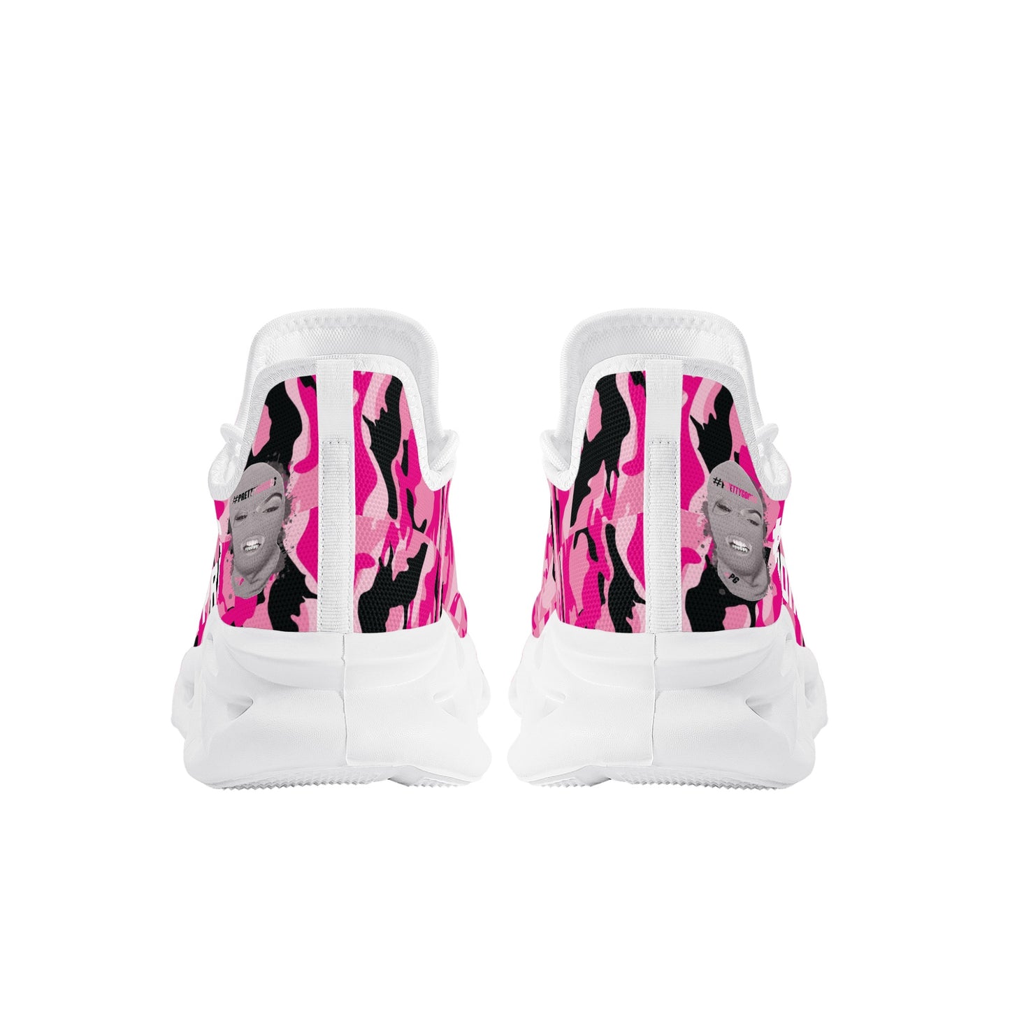 Pretty Goons Alpha 1 Women's Flex Control Sneakers (Pink Camo)