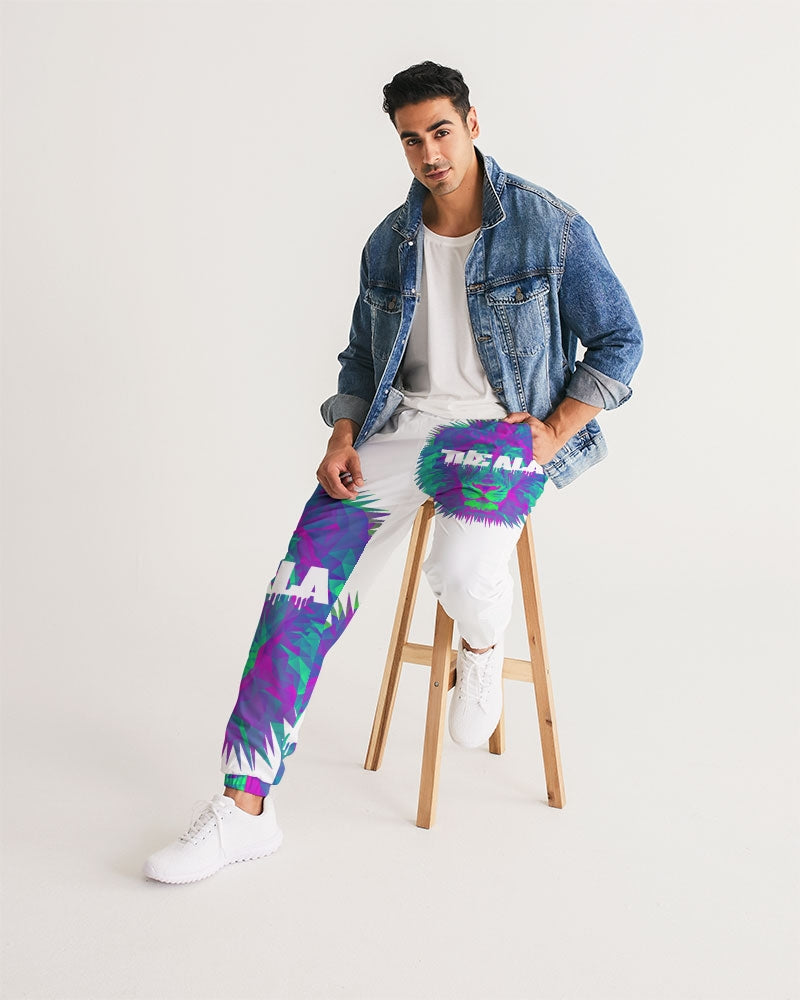 American Lion Association: Ethan Chapter 1 (Purple/Green) Men's Track Pants