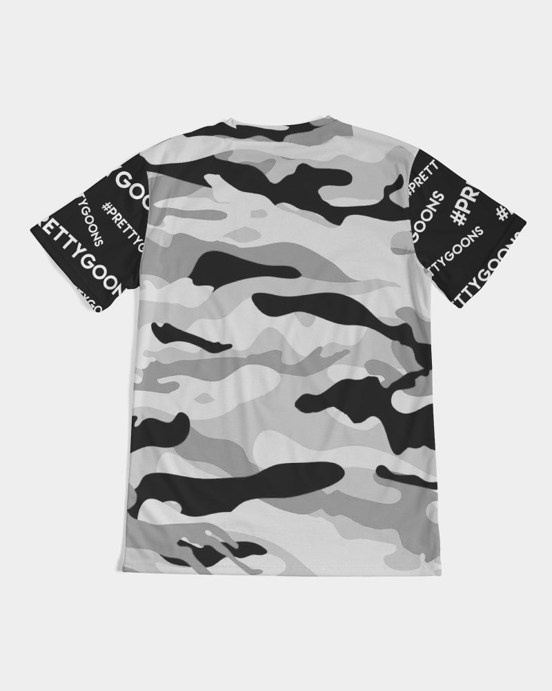 PRETTY GOONS GREY CAMO Men's Tee