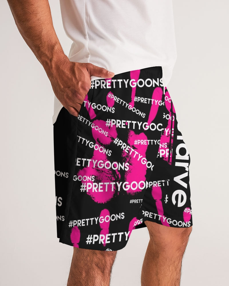 HIGH FIVE PINK Men's Jogger Shorts