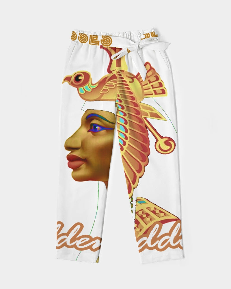 Golden Goddesses Part 1 Women's Belted Tapered Pants