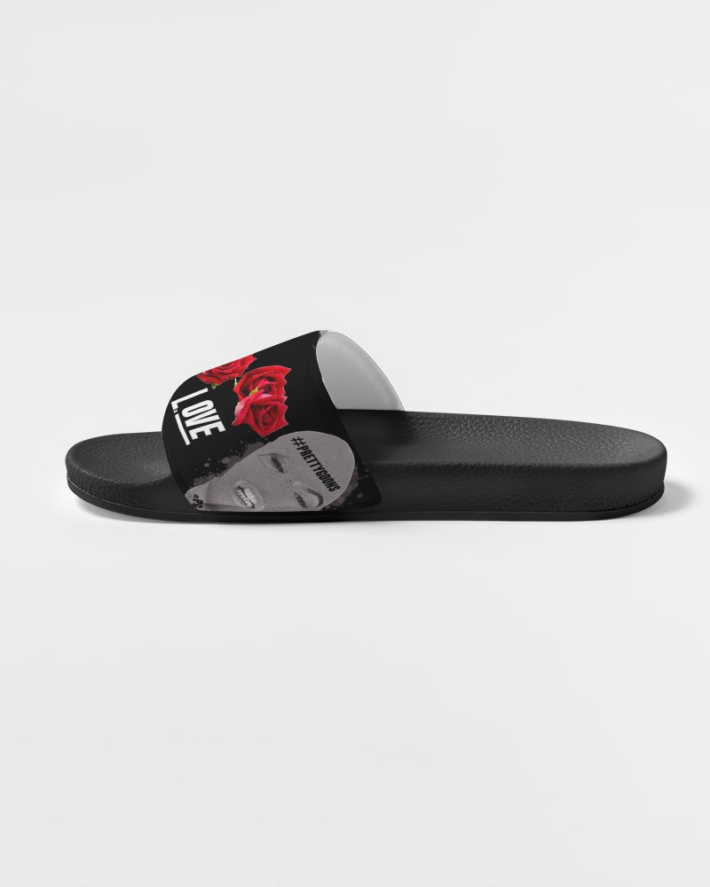 Love BLACK Men's Slide Sandal ROSE