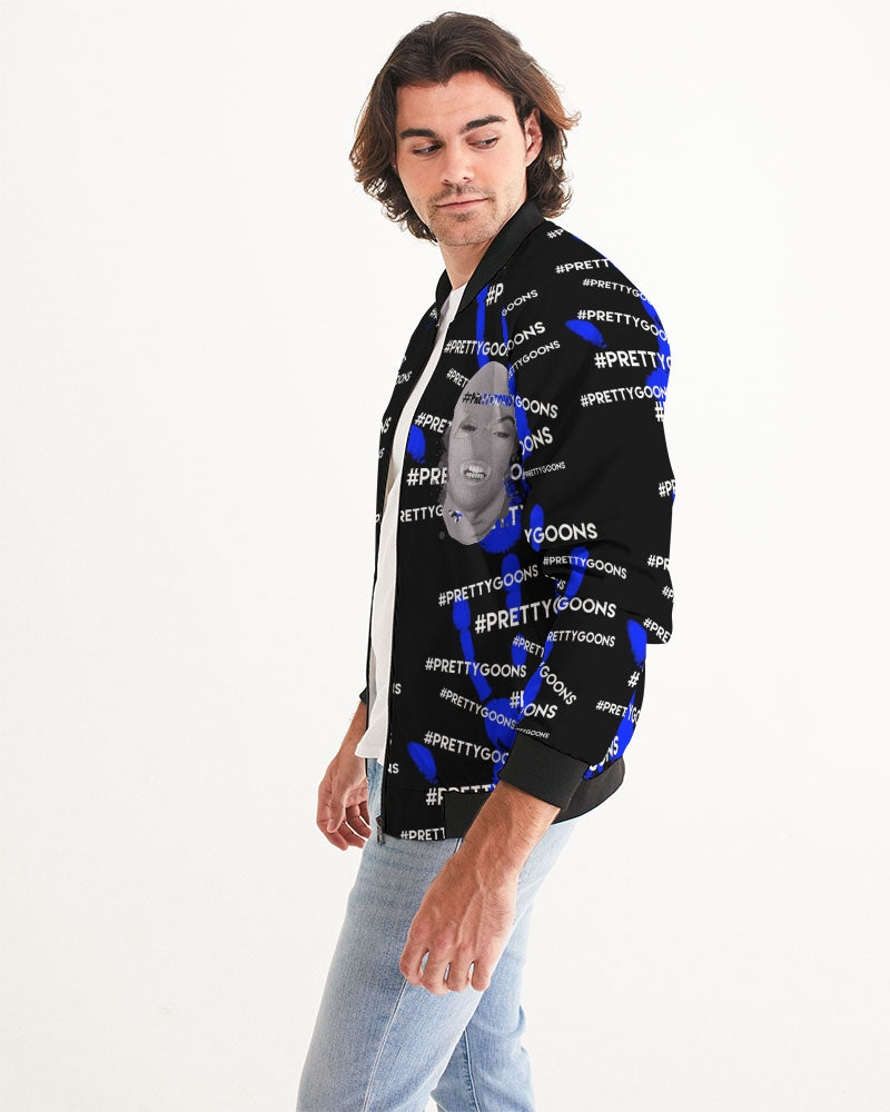 Pretty Goons HIGH FIVE BLUE Men's Bomber Jacket