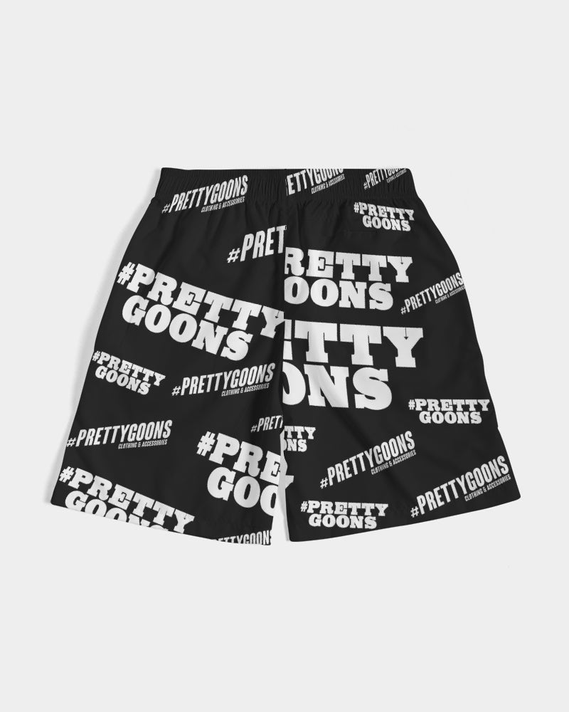 Pretty Goons Duped BLACK Men's Jogger Shorts
