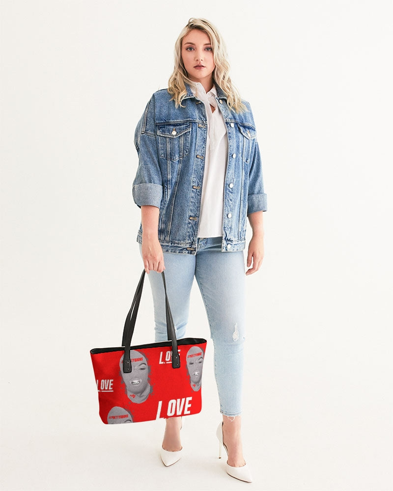 Pretty Goons RED Love Stylish Tote