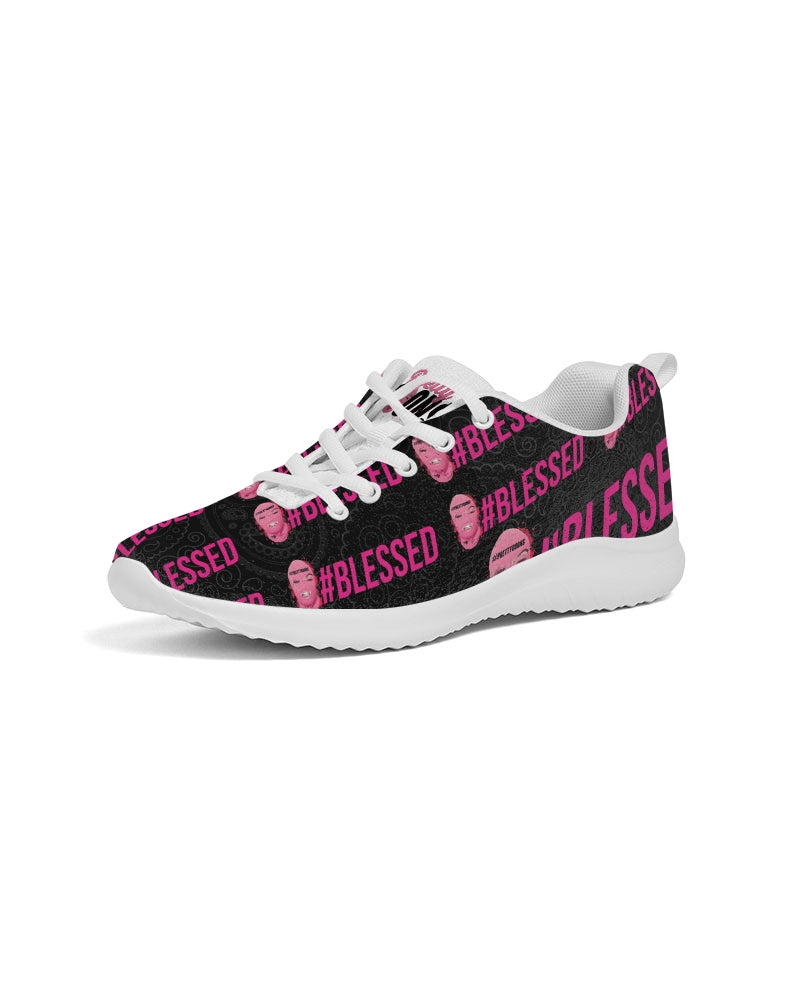 Pretty Goons - #Blessed Black Women's Athletic Shoe