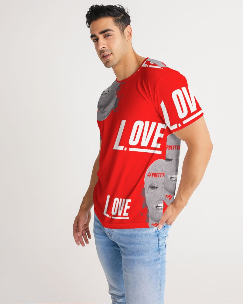 Pretty Goons RED Love Men's Tee