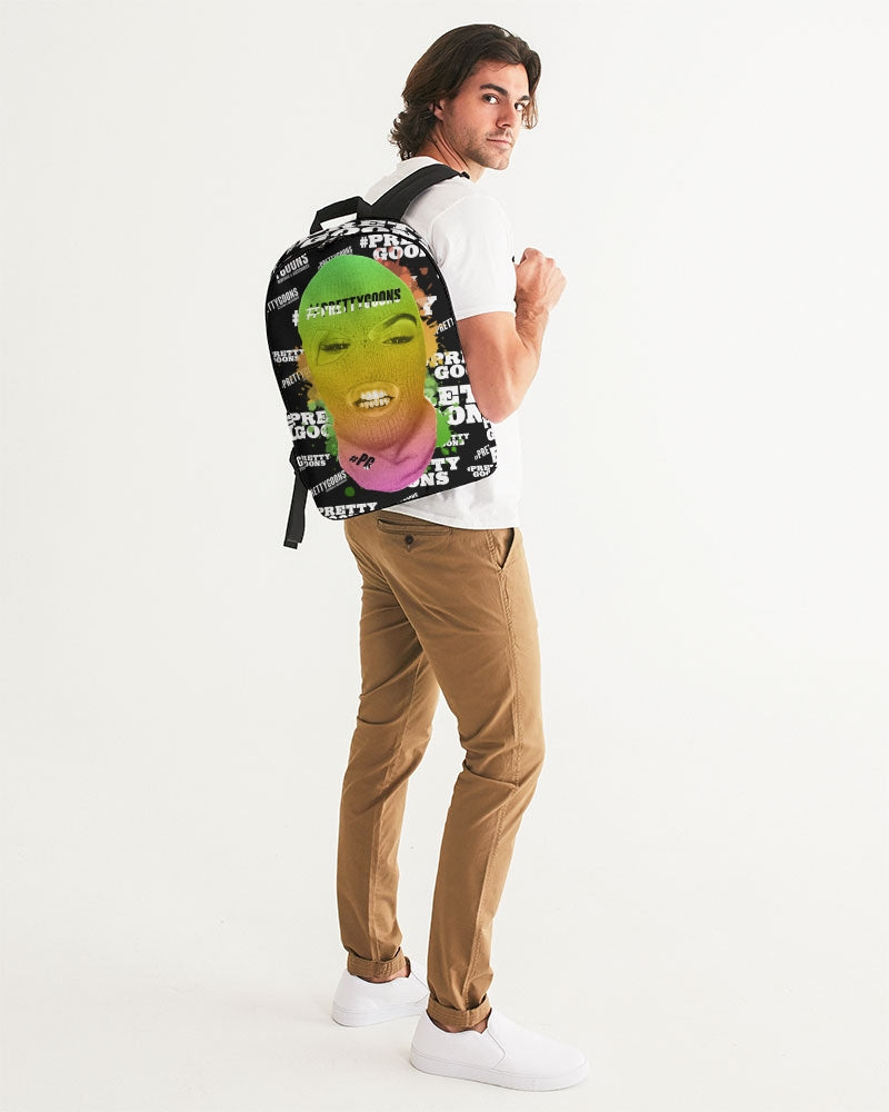 Pretty Goons Duped BLACK Large Backpack