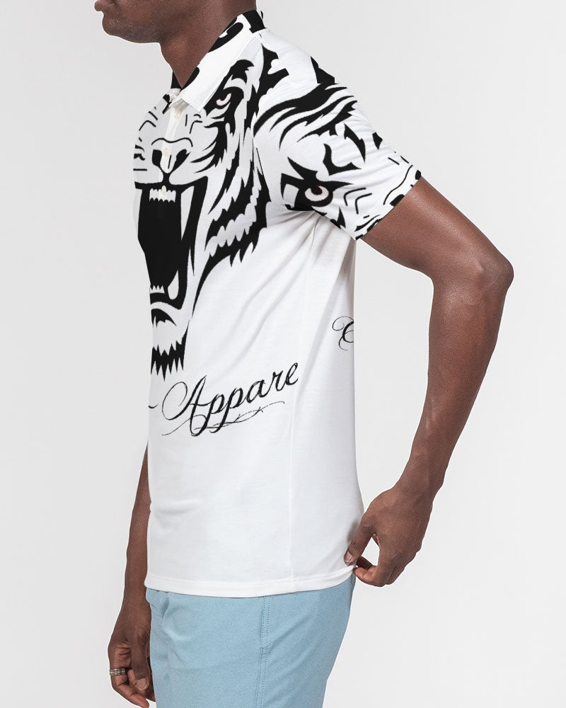 GDE Mafia Bengal Tiger Men's Slim Fit Short Sleeve Polo