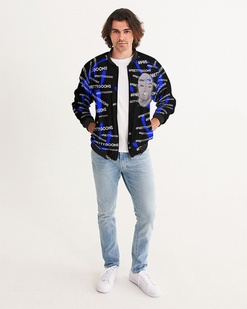 Pretty Goons HIGH FIVE BLUE Men's Bomber Jacket