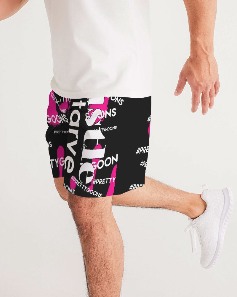 HIGH FIVE PINK Men's Jogger Shorts