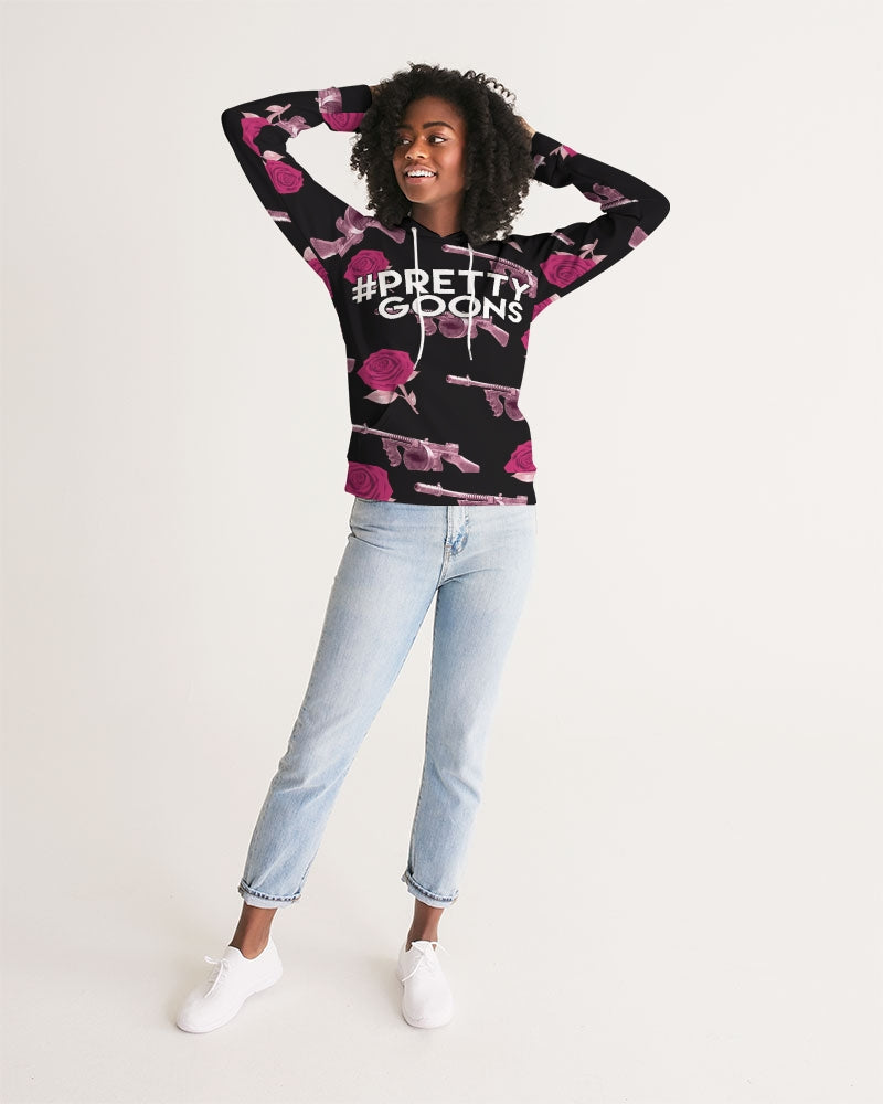 PG Guns & Roses PINK Women's Hoodie