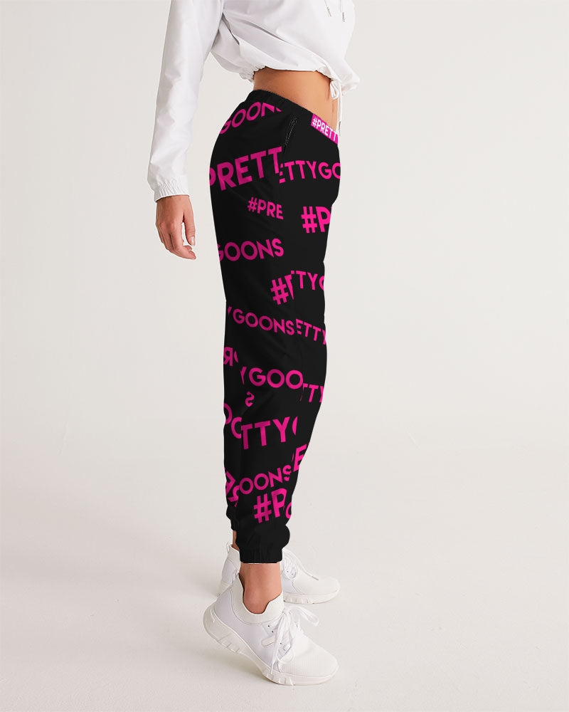 Pretty Goons all over Pink Women's Track Pants