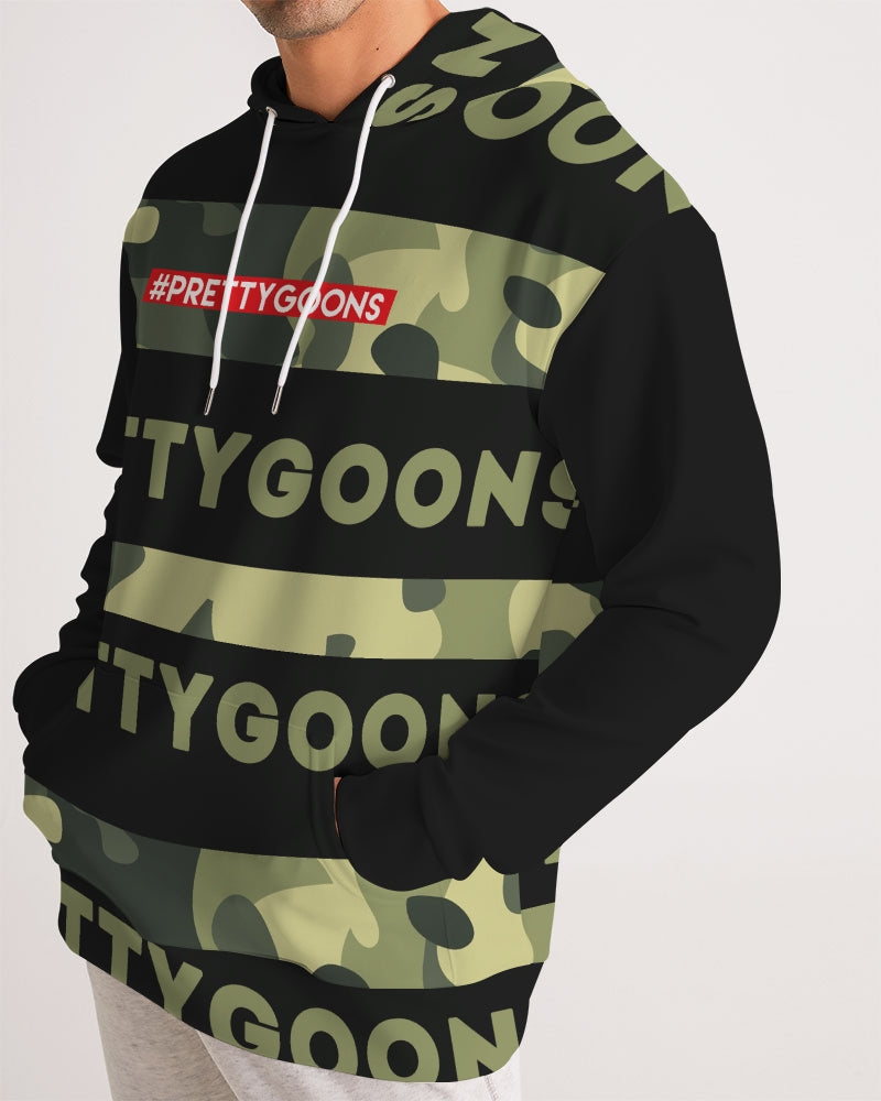 Pretty Goons GREEN Camo Men's Hoodie