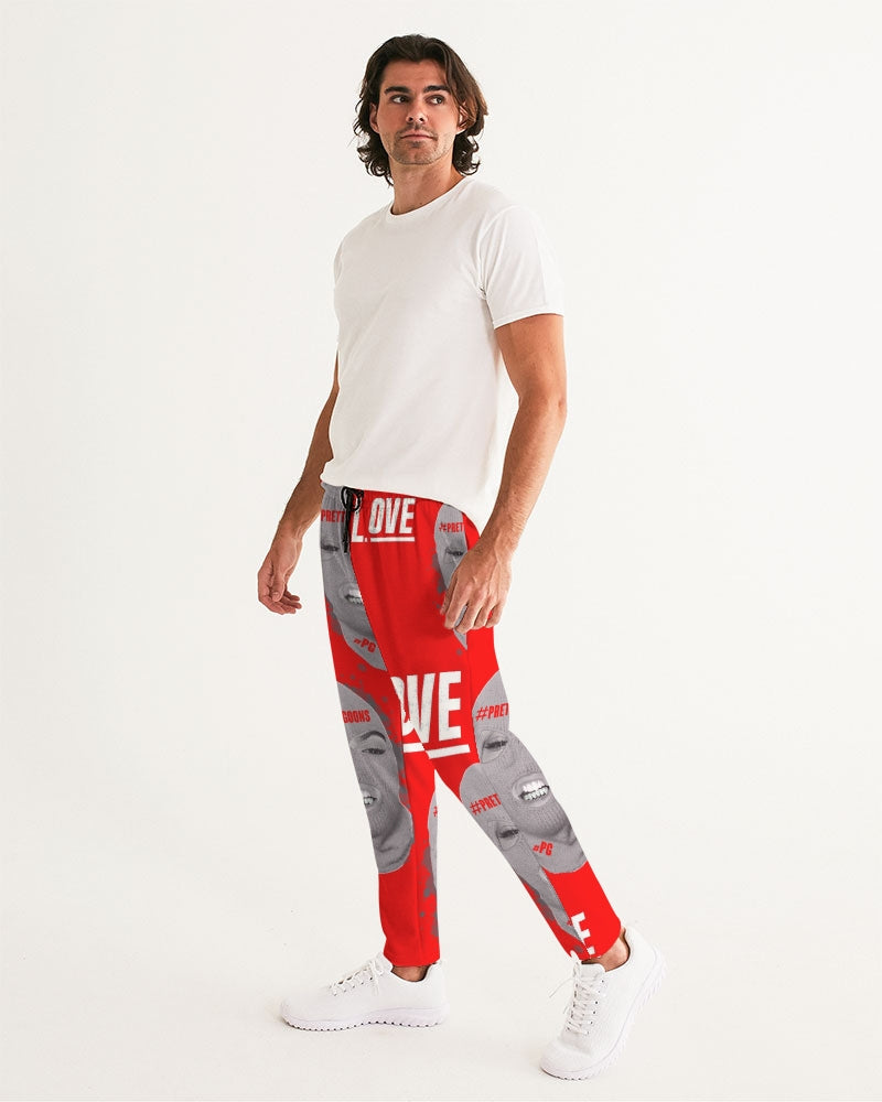 Pretty Goons RED Love Men's Joggers