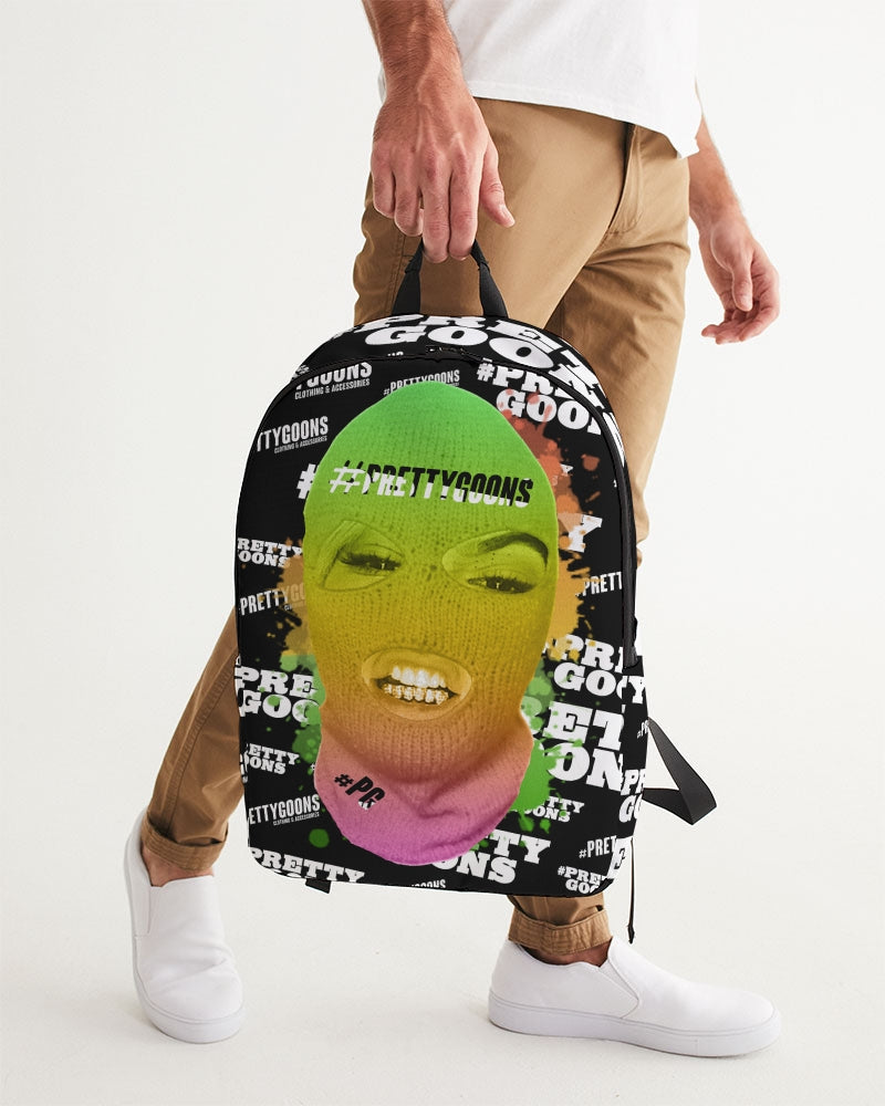 Pretty Goons Duped BLACK Large Backpack