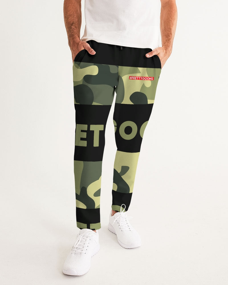 Pretty Goons GREEN Camo Men's Joggers