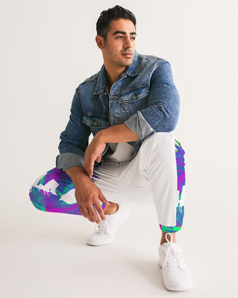 American Lion Association: Ethan Chapter 1 (Purple/Green) Men's Track Pants
