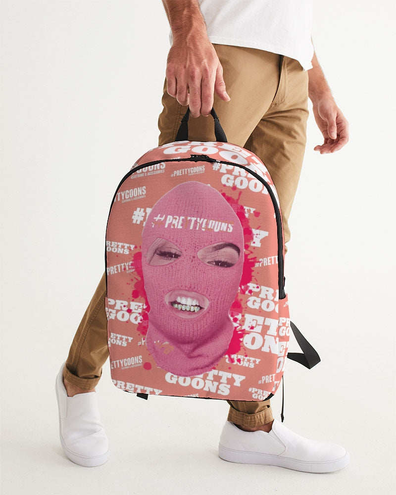 Pretty Goons Dups Salmon Large Backpack