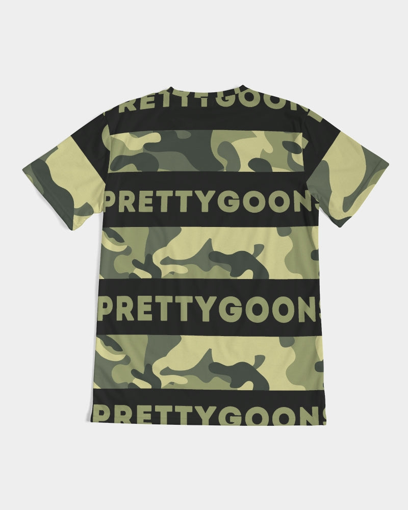 Pretty Goons GREEN Camo Men's Tee