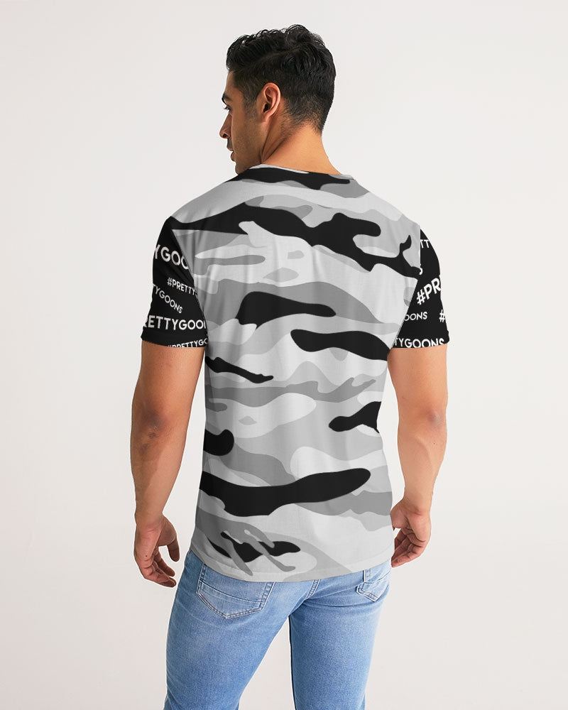 PRETTY GOONS GREY CAMO Men's Tee