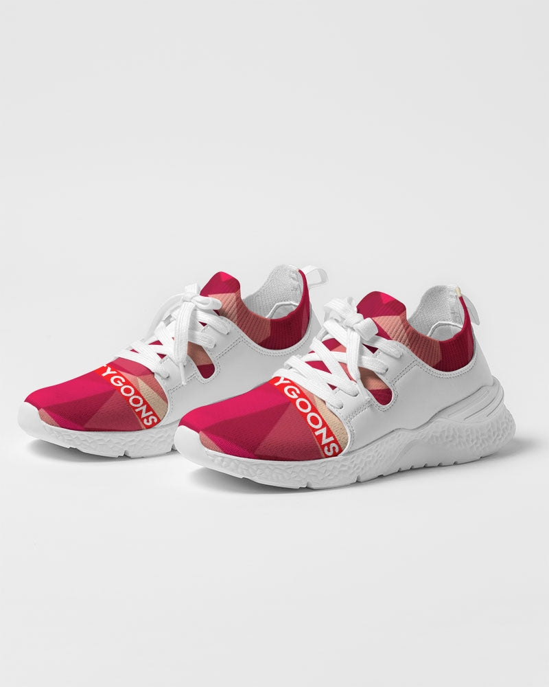 Pretty Goons RG51 - Red Men's Two-Tone Sneaker