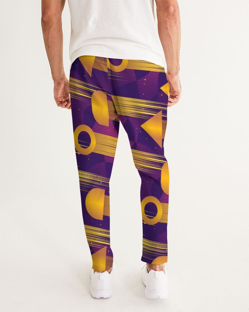 GDE Mafia Gold and Purple Men's Joggers