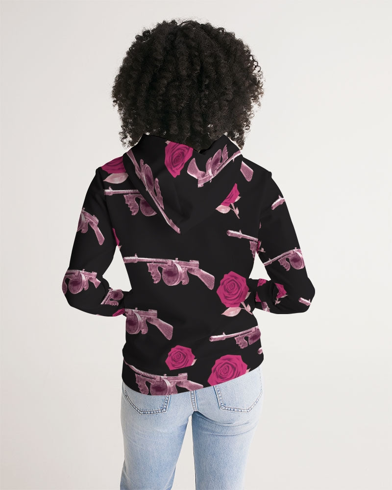 PG Guns & Roses PINK Women's Hoodie