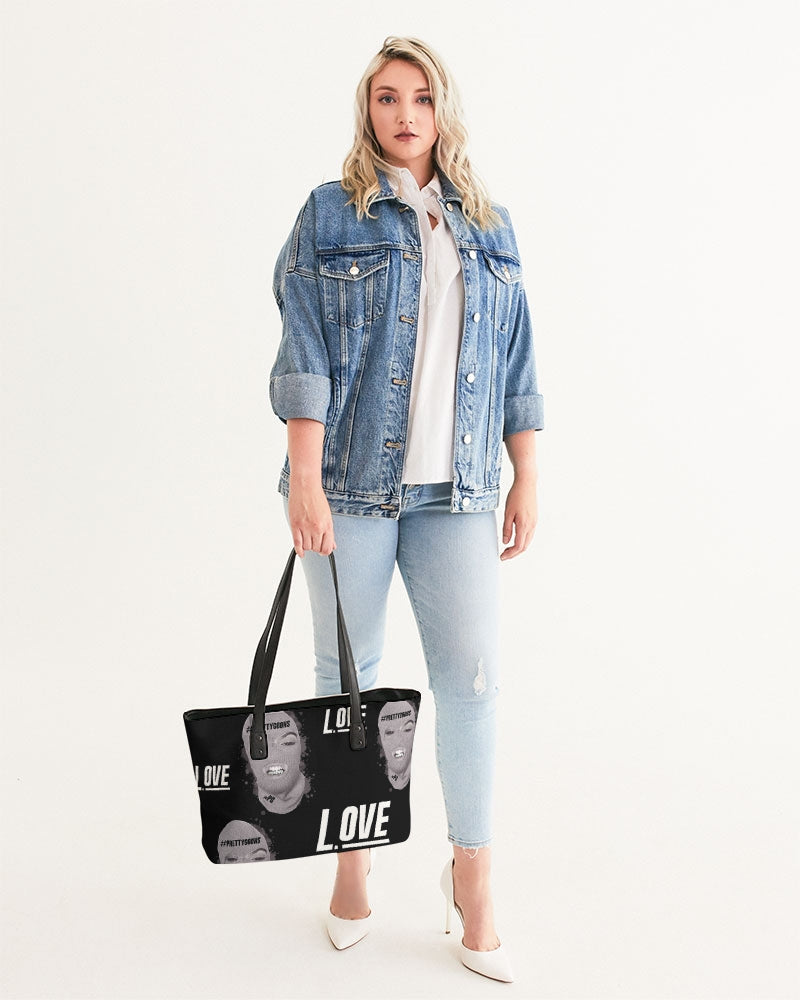Pretty Goons Love BLACK Stylish Tote