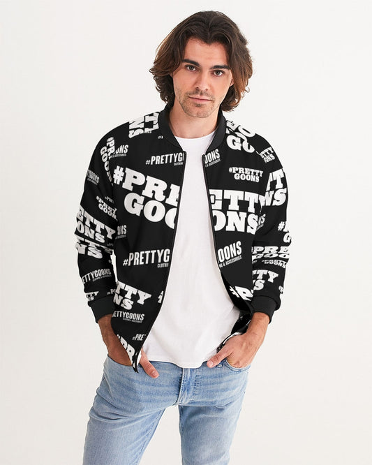 Pretty Goons Duped BLACK Men's Bomber Jacket