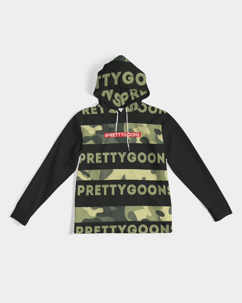 Pretty Goons GREEN Camo Men's Hoodie