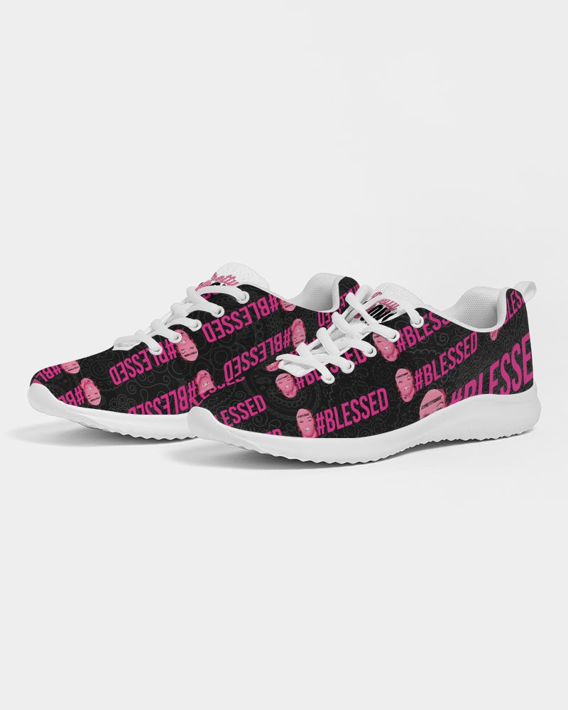 Pretty Goons - #Blessed Black Women's Athletic Shoe