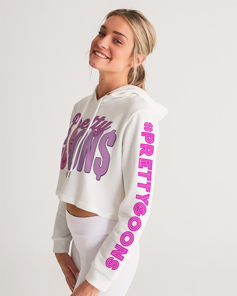 Pretty Goons Women's Cropped Hoodie