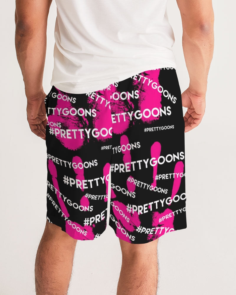 HIGH FIVE PINK Men's Jogger Shorts