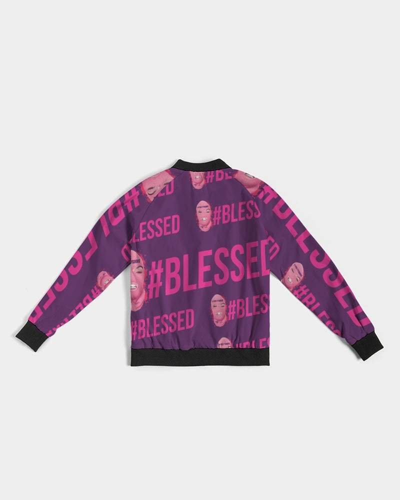 Pretty Goons - #Blessed Women's Bomber Jacket
